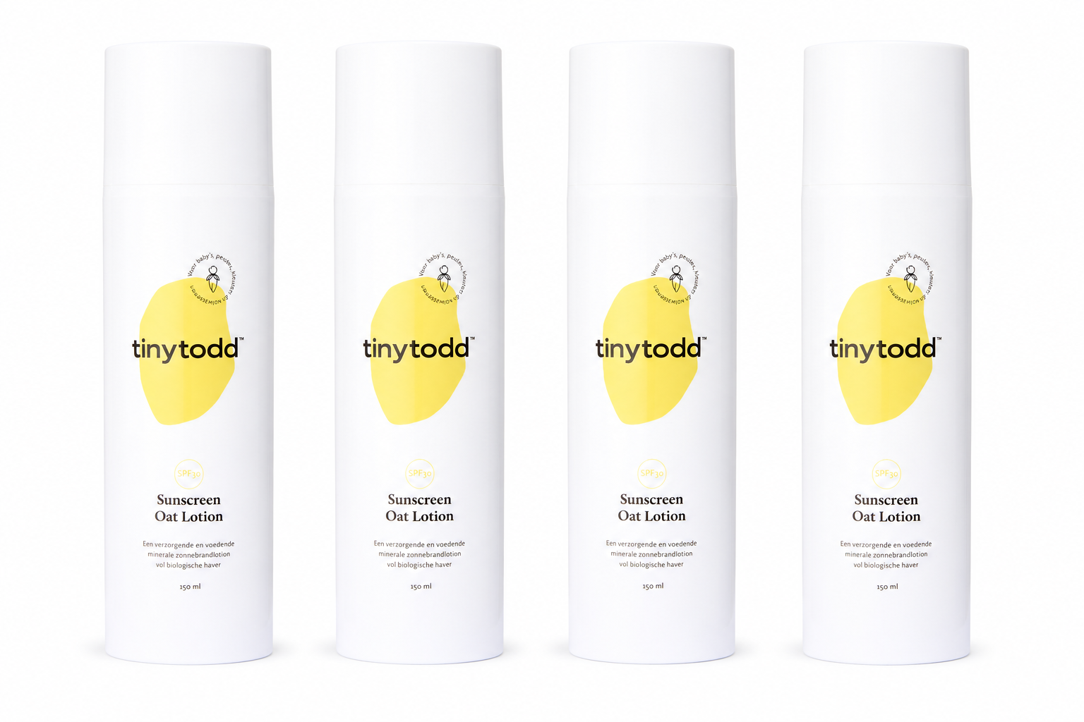 Sunscreen Oat Lotion 4-pack